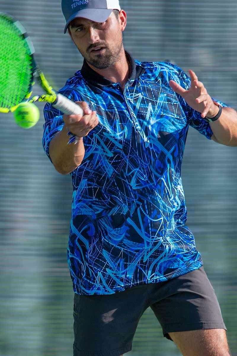 Tan Through Sportshirts Graphic Polo Techno 